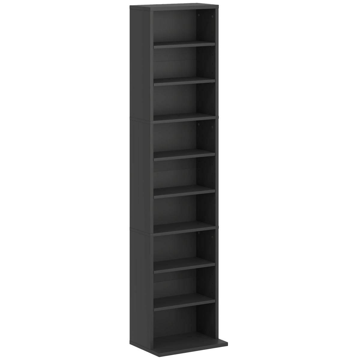 260-CD / 120-DVD Narrow Media Storage Unit – Black