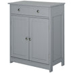Grey 2-drawer bathroom cabinet – image 10