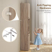 182 cm tall fluted bathroom cabinet – image 6