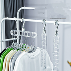 Transparent 9-Slot Multi Hanger