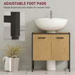 Natural under sink vanity unit – image 8