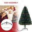 4ft fibre optic Christmas tree with RGB LEDs – image 7