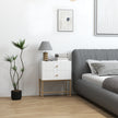 Raised ridged bedside table – image 2