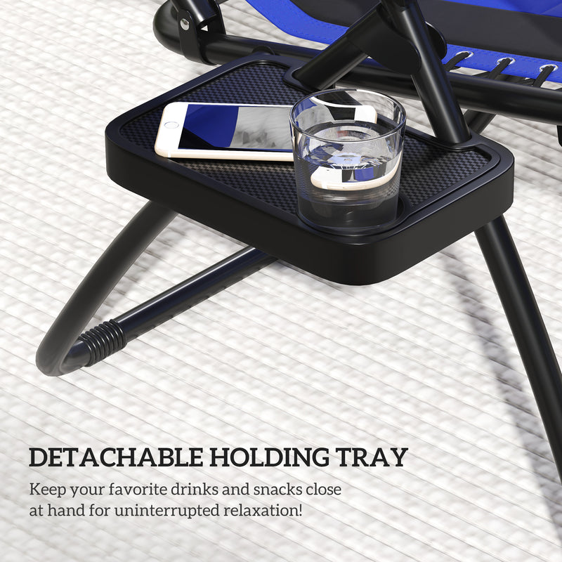 Blue zero gravity chair – image 8