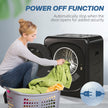 Compact tumble dryer in black – image 7