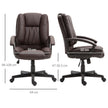 Faux leather mid-back office chair – image 3