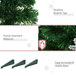 3ft fibre optic Christmas tree with LED snowflakes – image 5