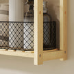 Three-tier bamboo bathroom shelf – image 9