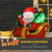 Close-up of the inflatable fabric and design