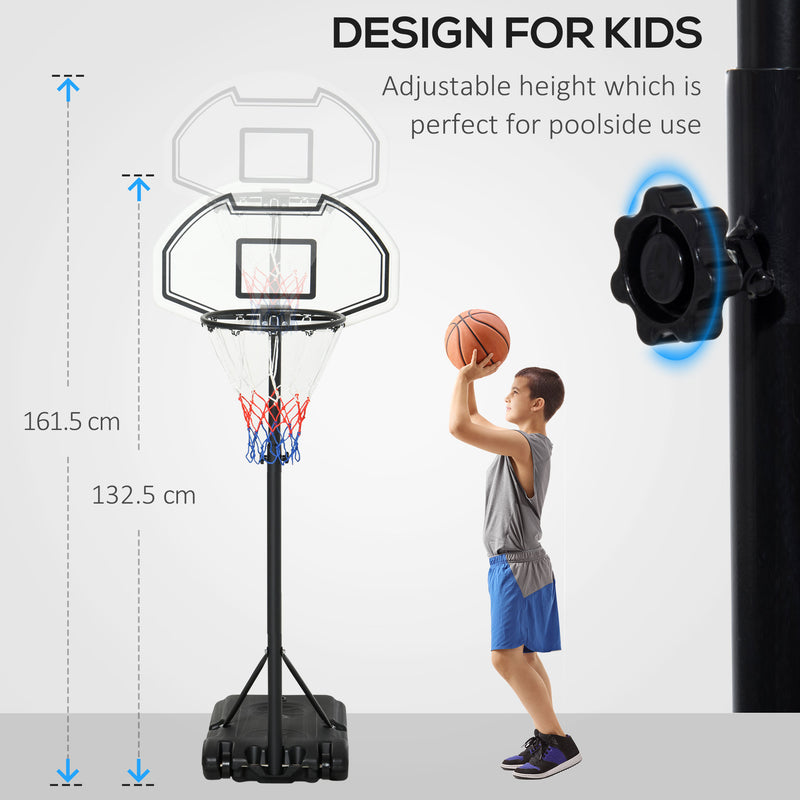 Adjustable basketball hoop and stand – image 4