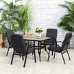 5-piece square dining set – image 10