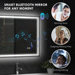 80 x 60 cm backlit LED mirror – image 5