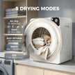 5kg white tumble dryer – image 4