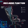 Black & pink cat ear gaming chair – image 6