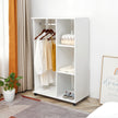 White open wardrobe on wheels – image 2