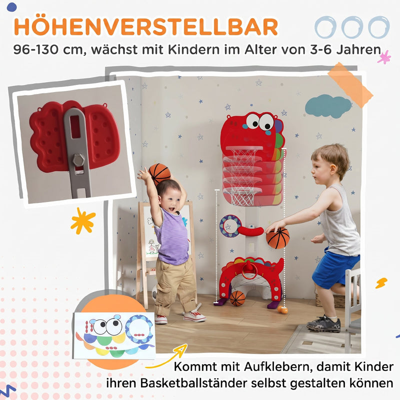 Kids dinosaur basketball set – image 6
