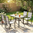 Rectangular glass dining set – image 10