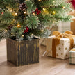 Set of 2 pre-lit snowy pencil trees – image 10