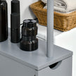 Slim grey bathroom cabinet – image 7
