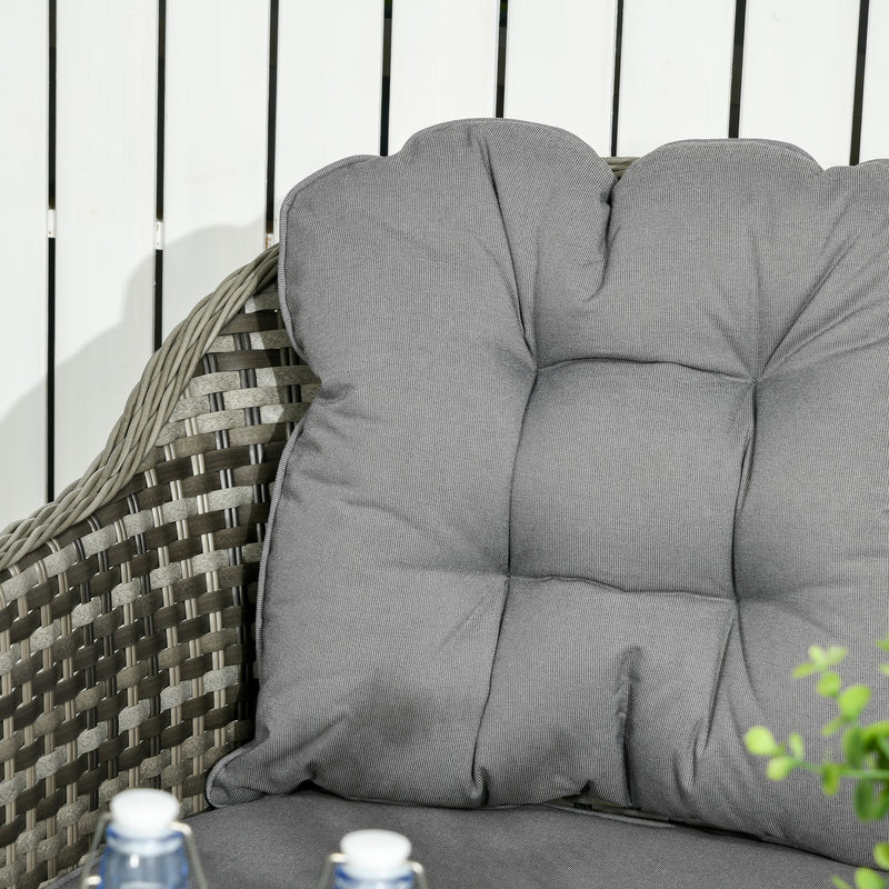 4-piece rattan sofa set – image 9
