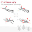 6ft pre-lit pencil Christmas tree – image 6