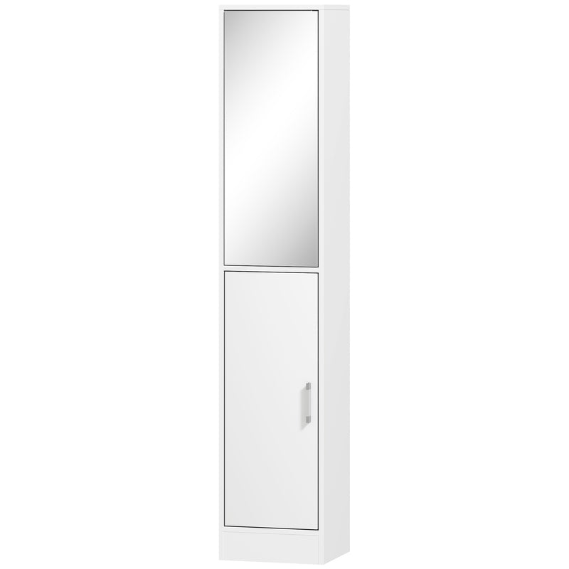 Tall cabinet with mirror door – image 10
