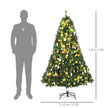 6ft pre-lit decorated Christmas tree – image 3