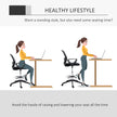 Tall mesh drafting chair – image 4