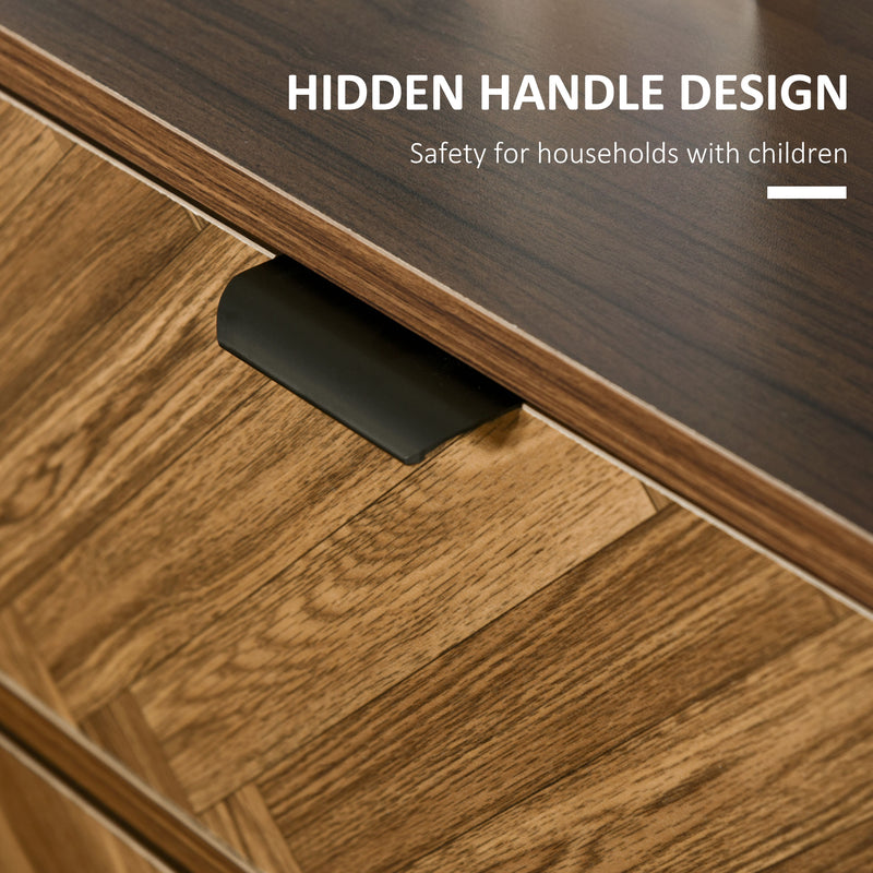 Herringbone bedside table – image 5