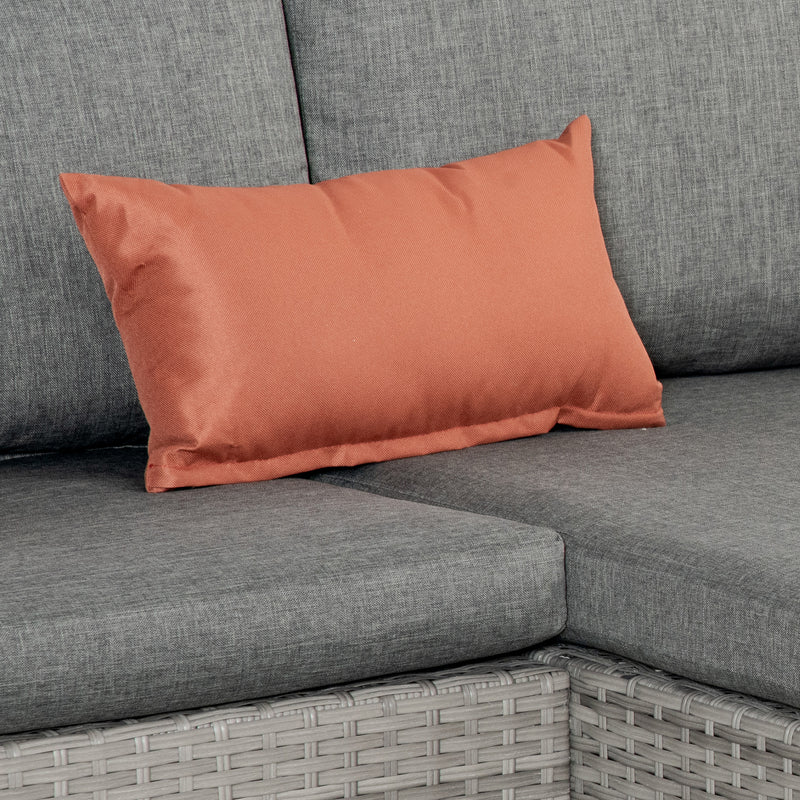 Rattan chaise sofa set – image 7