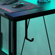 L-shaped LED gaming desk – image 10