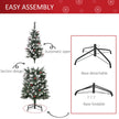 5ft pencil tree with berries and pine cones – image 6