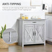 Farmhouse barn door sideboard – image 4