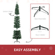 7.5ft snow-dipped pencil Christmas tree – image 6