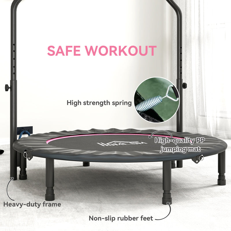 48" foldable fitness trampoline – image 6