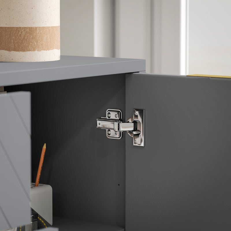120 cm grey sideboard – image 10