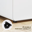 3-drawer steel filing cabinet – image 5