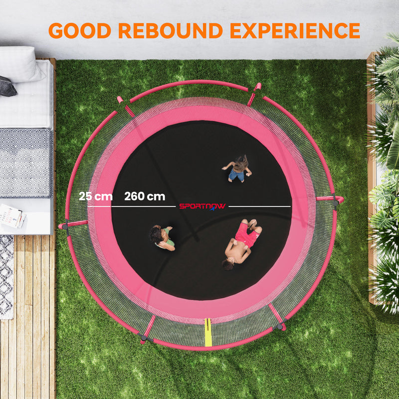 10ft outdoor trampoline – image 6