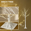 Close-up of artificial branches and leaves