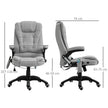 Heated massage office chair – image 3