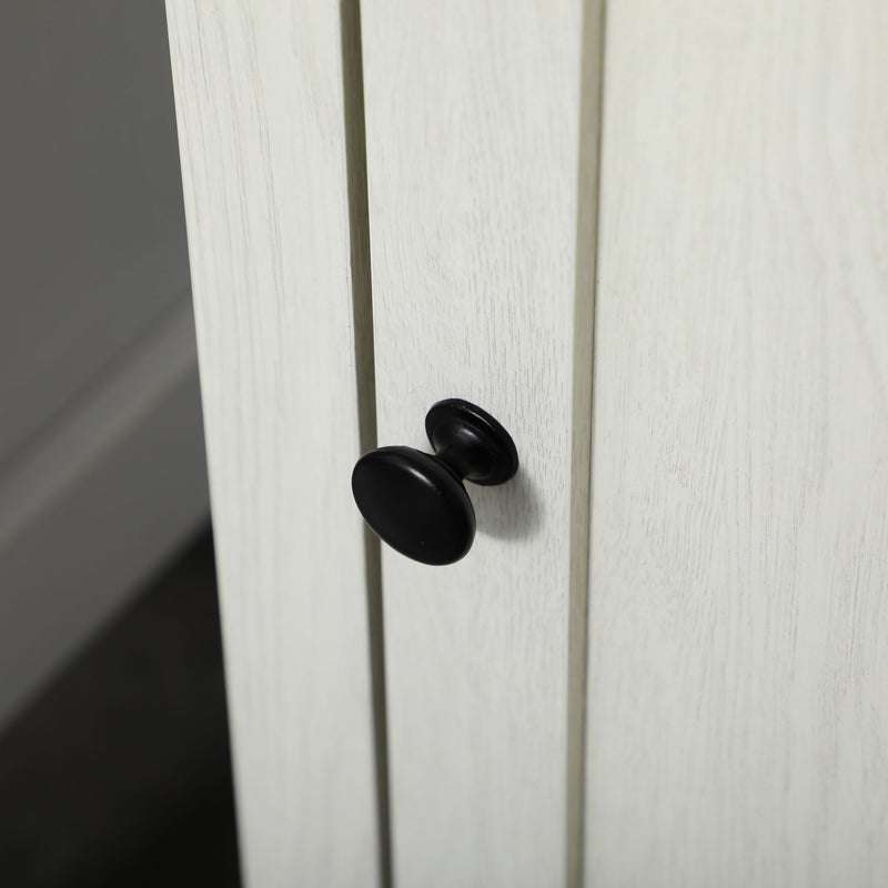 Tall bathroom cabinet with shelves – image 10