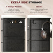 5-drawer fabric chest with side pockets – image 5