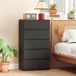 HOMCOM Chest of Drawers, 5-Drawer Storage Cabinets, Modern Dresser, Storage Drawer Unit for Bedroom – view 2