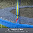 Blue 10ft trampoline replacement net – image 5