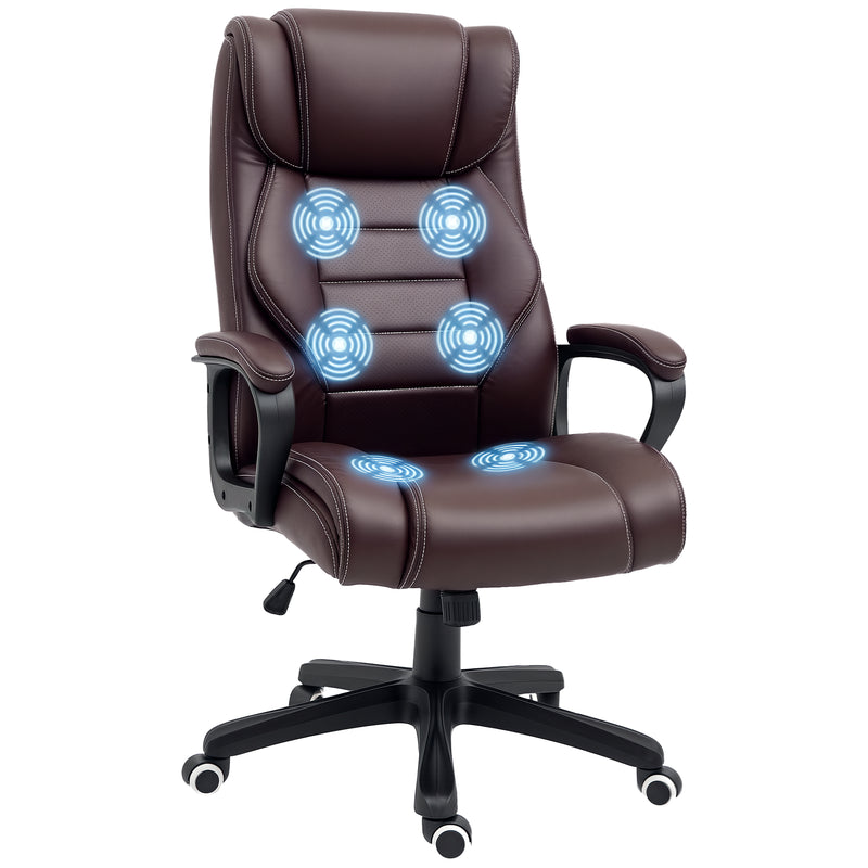 Brown massage office chair – image 10