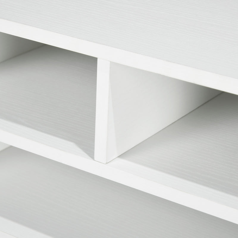White desktop printer stand – image 9