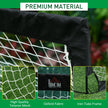 Black folding football goals – image 7