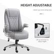 Faux leather executive office chair – image 4
