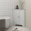 Corner bathroom floor cabinet – image 2