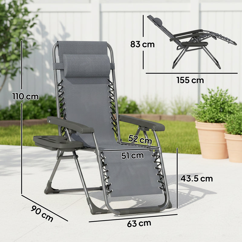 Zero gravity garden chairs – image 3